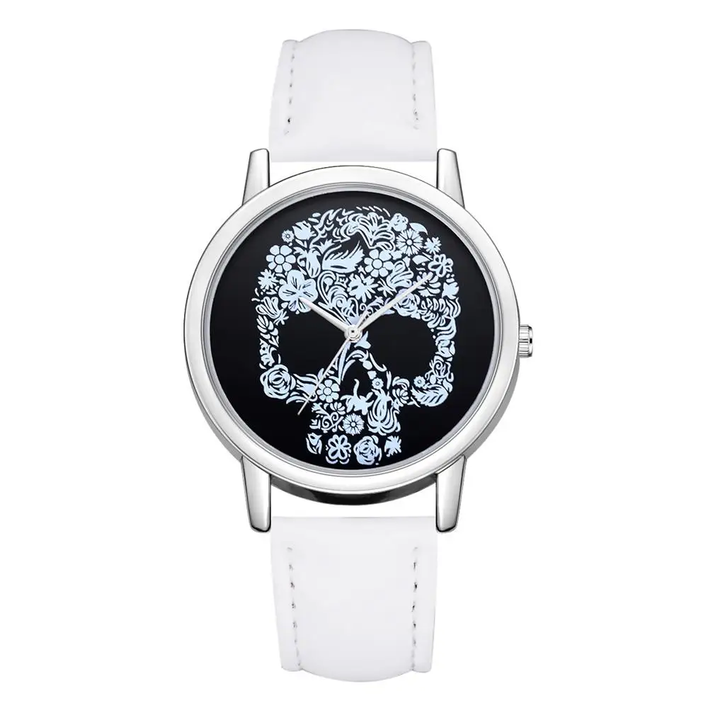 

Fashion Skull Watches Women Ladies Watches Casual Womens Watches Leather Watches dames horloges horloges vrouwen reloj mujer