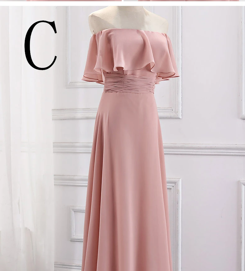 Vestidos de festa vestido longo para casamento, новые шифоновые платья для подружек невесты, 10 стилей, большие размеры, недорогие платья для гостей, W4302