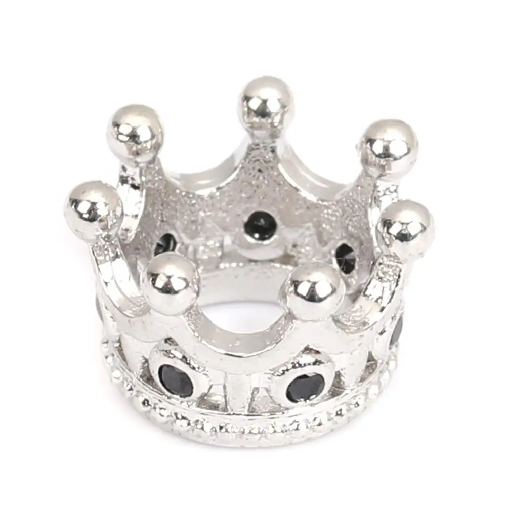 

DoreenBeads бусины из цинкового сплава в виде короны розовое золото серебро Цвет Стразы ювелирные изделия аксессуары 11 мм x 11 мм, Отверстие: Прибл...