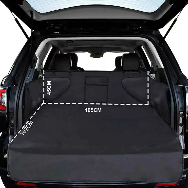 Hot XD-Dog Trunk Protector Dog Waterproof Cover For Dogs Car Universal Protective With Side Guard Cov | Дом и сад