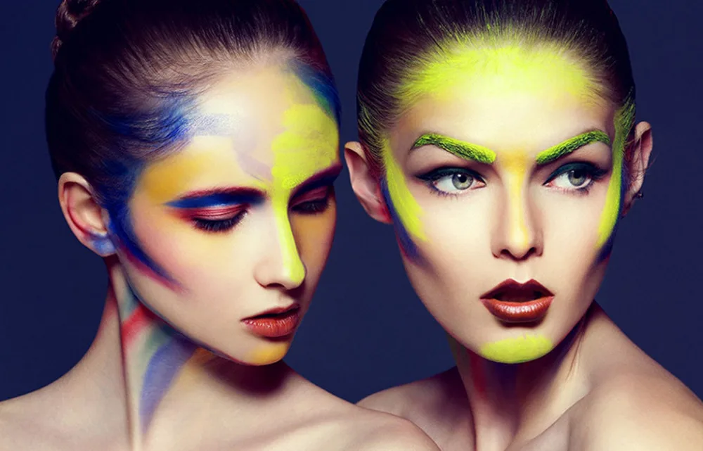 12 цветов краска для лица и тела масляная краска ing Make Up Набор Хэллоуин вечерние+ 6 кисть для тела художественная краска ing макияж для тела