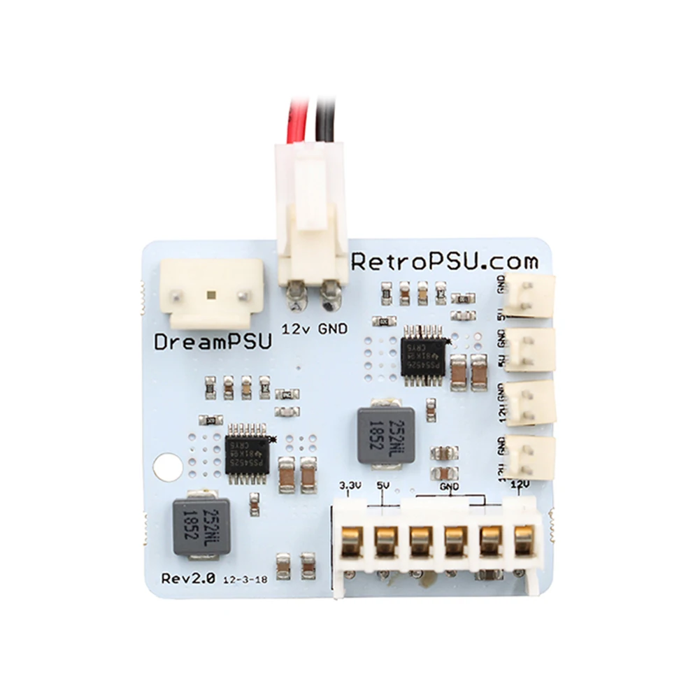 DreamPSU Rev2.0 12V Power Board for SEGA DreamCast Game Console Replacement Parts | Электроника