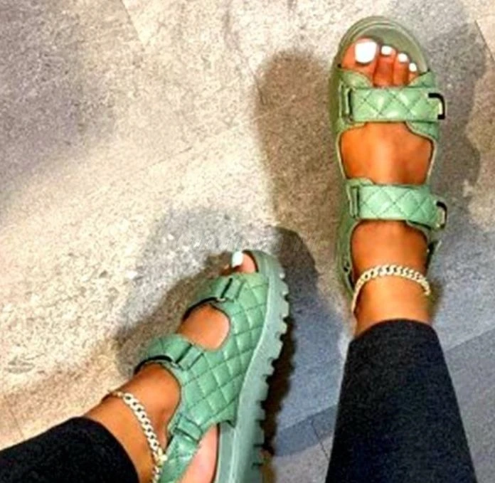 Женские пляжные шлепанцы для отдыха на открытом воздухе универсальные кожаные