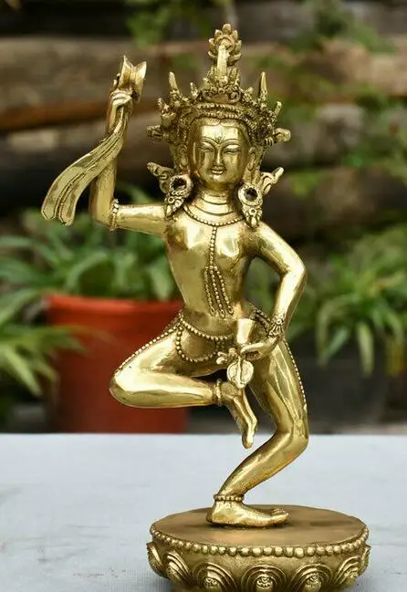 9 &quotТибетский латунный буддизм Тантра стенд ваджрайогини Ваджраварахи