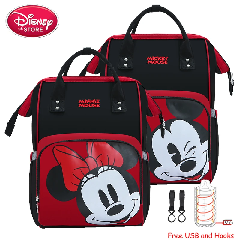 2019 Disney мумия сумки для подгузников ухода за ребенком мамы сумка и малыша большая