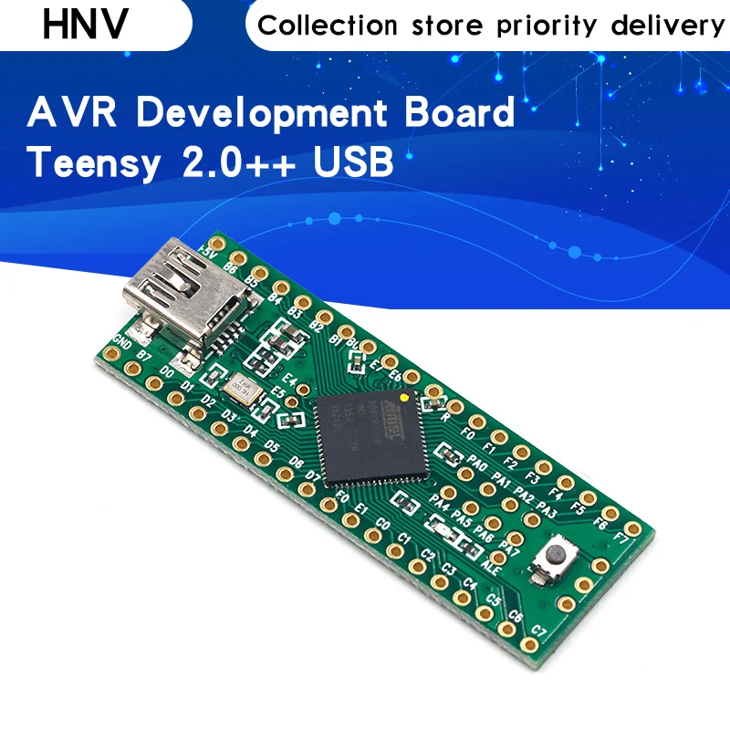Макетная плата Teensy 2 0 ++ USB AVR ISP U-диск с клавиатурой и мышью Экспериментальная