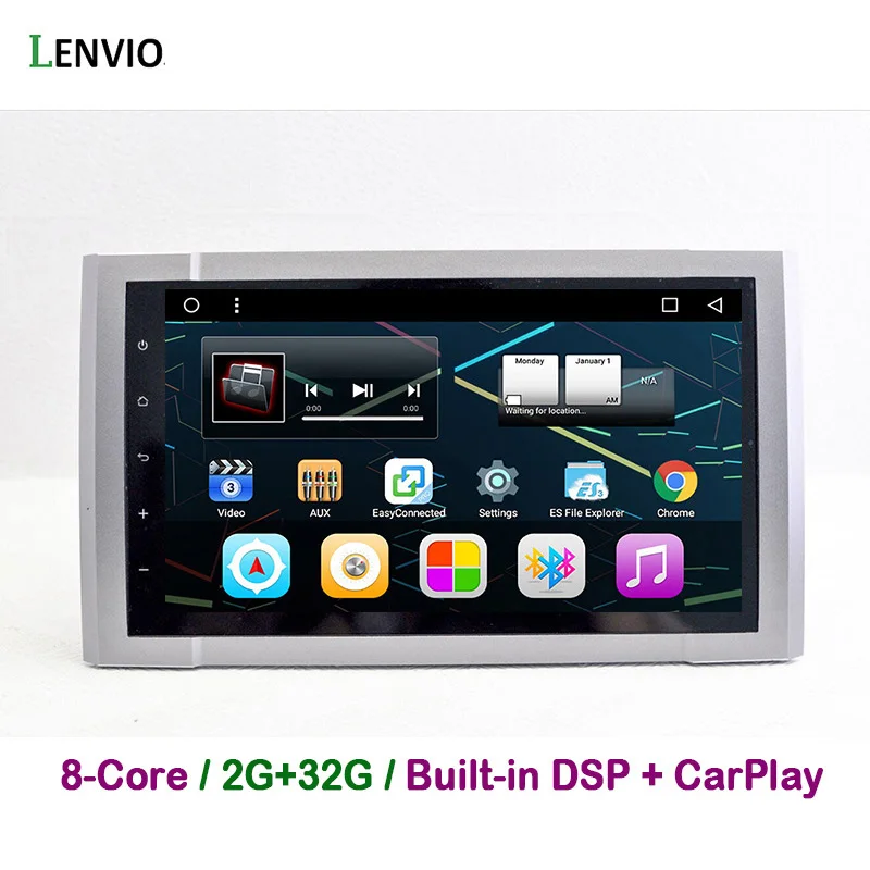 Автомобильная Мультимедийная система Lenvio DSP 2 ГБ + 32 дюйма Din Android 8 1 GPS-навигация