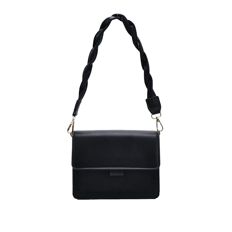 

Classic Designer Branded Small PU Leather Flap Crossbody Bags for Lady 2021 Trend Shoulder Handbags Fashion