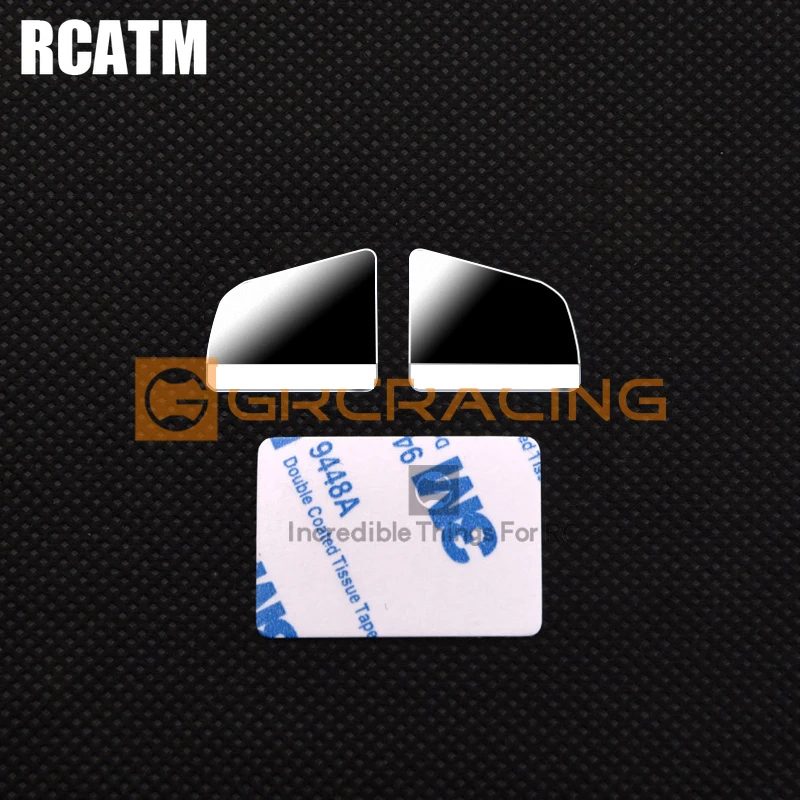 Нержавеющая сталь зеркало заднего вида для 1/10 RC гусеничного автомобиля TRX6 G63 TRX4