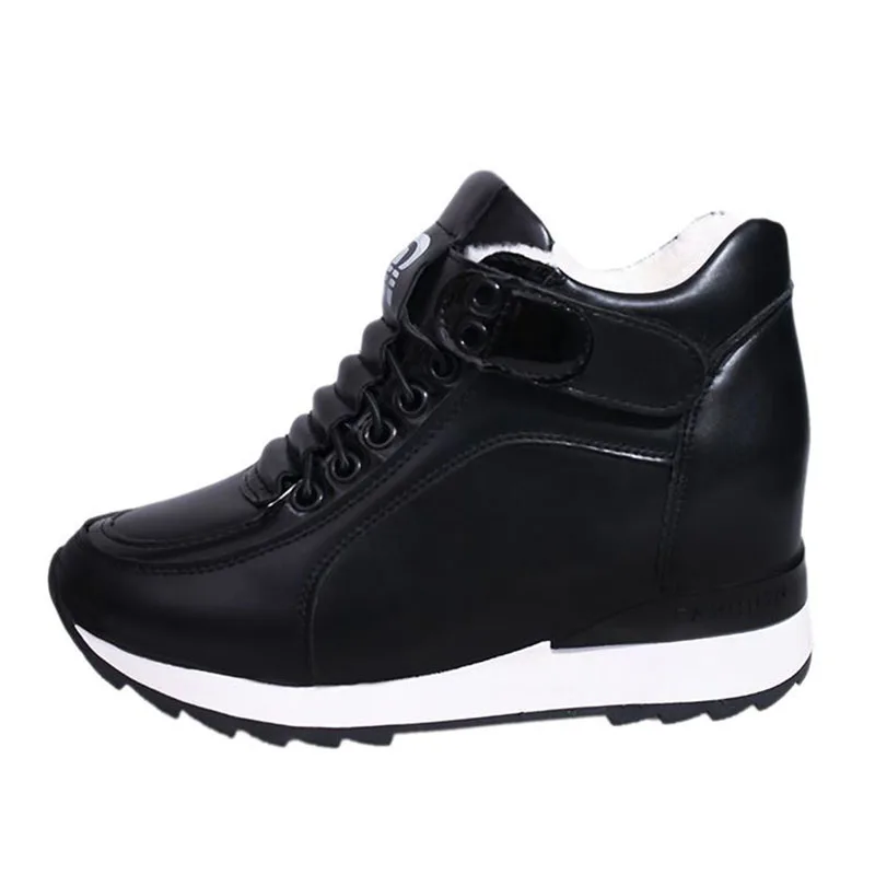 Coolcept/зимние меховые кроссовки женская обувь для отдыха с круглым носком