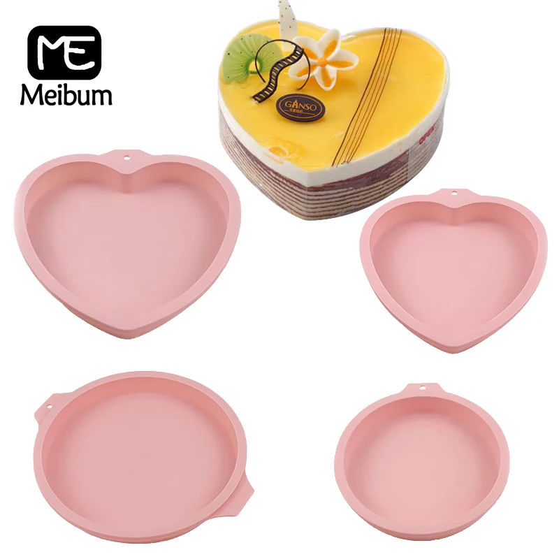Силиконовые формы для выпечки 6/8 дюйма круглые Многослойные Формы кексов
