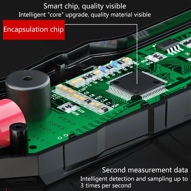 

Digital Multimeter 6000 Counts Digital Display Pocket Pen Multimeter Automatic Range Non-contact Voltage Detection