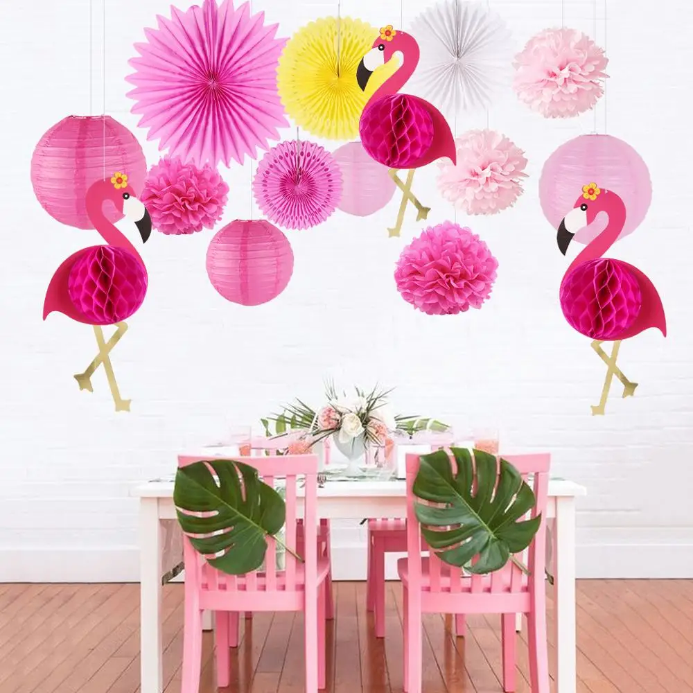 Подвеска Фламинго из сплава PATIMATE Гавайские вечерние украшения в виде фламинго