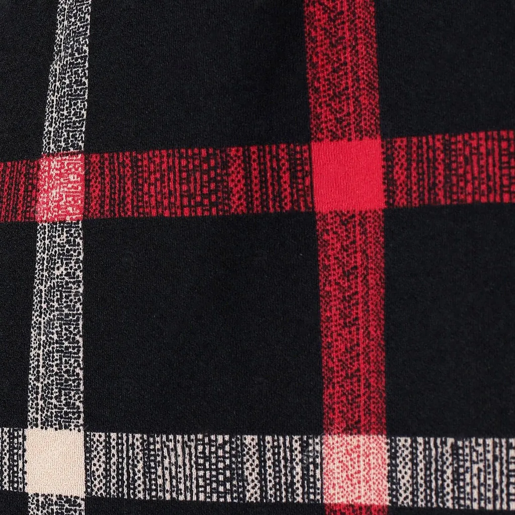 Модный комплект в клетку на шнуровке женская блузка туника размера плюс