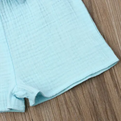 Новинка 2019 яркий комбинезон для новорожденных девочек однотонный хлопковый