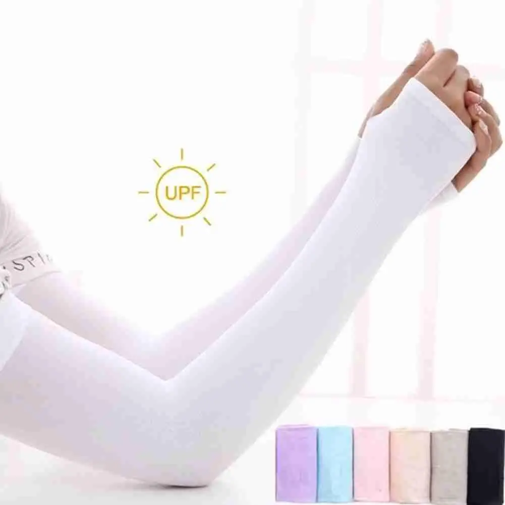 

Sun Protection Sleeve Unisex Cooling Arm Sleeves Cover Cycling Running Fishing UV Outdoor Sleeve Hand Cover Cooling Arm Guard
