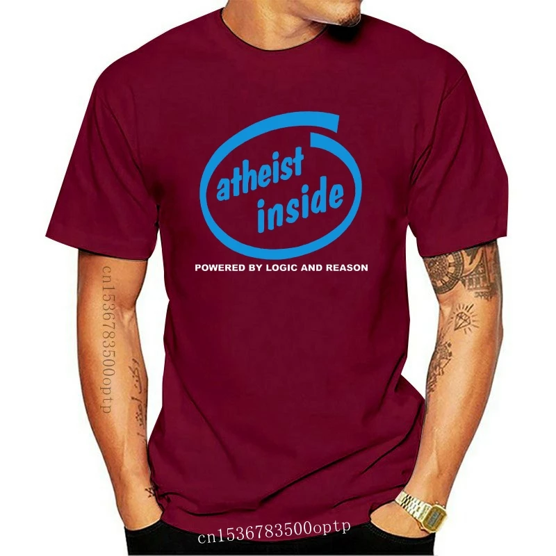 

New Atheist Inside Funny Mens Unisex T-Shirt