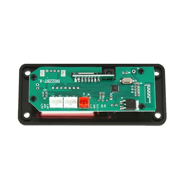 DC12V беспроводной Bluetooth MP3 WMA USB/SD/FM/AUX декодер плата пластина аудио модуль цветной