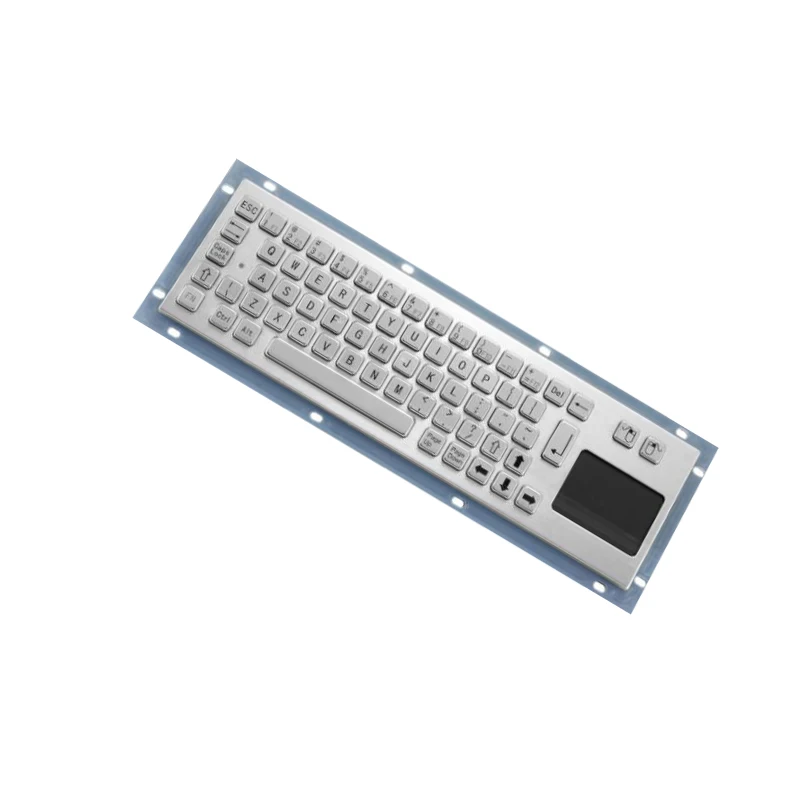 Günstig Edelstahl Metall 67 Schlüssel Tastatur HS-PC-NT Unterstützung Windows, Linux, AndroidStrong Und Langlebig, Wasserdicht Und Staubdicht