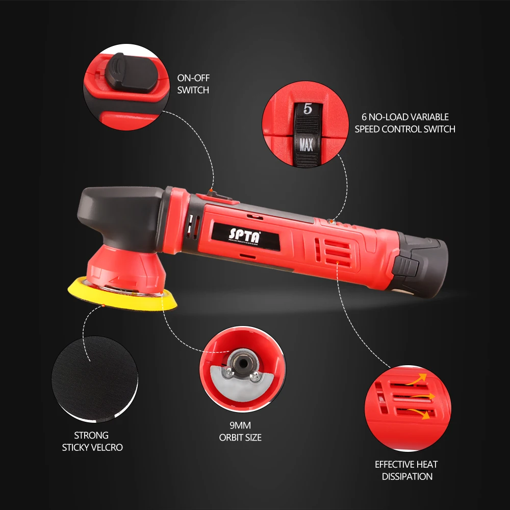 ЗИП 3 дюйма и 4 Машинка Для Полировки Автомобиля украшенное мозаикой из