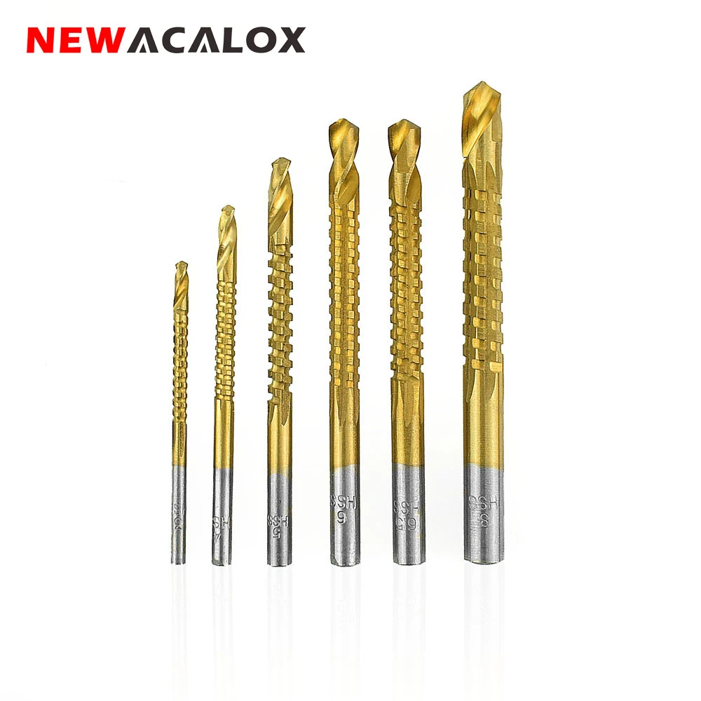 Набор сверл NEWACALOX 6 шт. набор с зигзагообразной пилочкой для деревообработки|drill bit