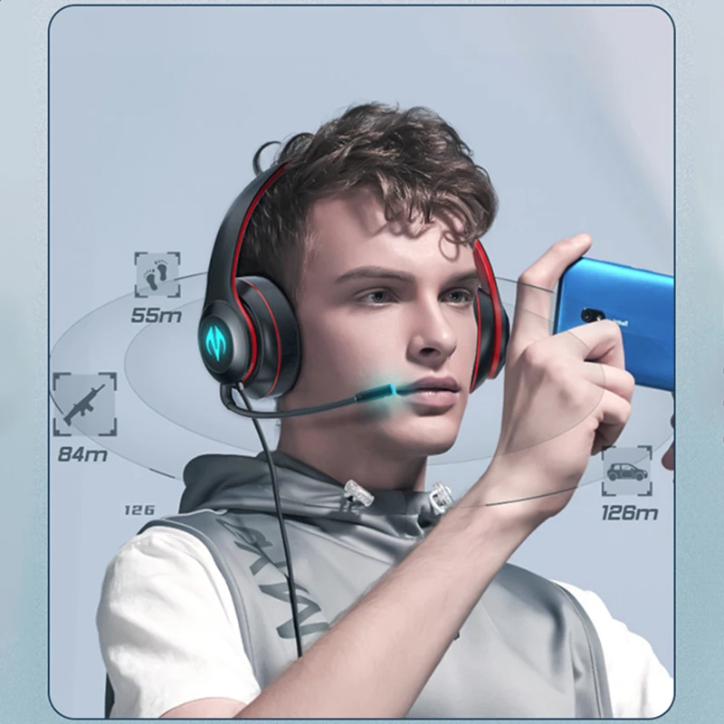 Мобильные игровые и музыкальные режимы 7.1 объемный звук Bluetooth наушники