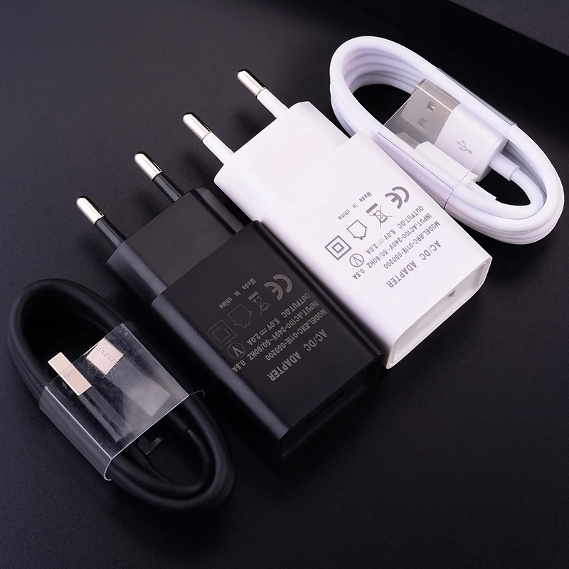 5V 2A настенного зарядного устройства микро USB кабель для Samsung Huawei Redmi Nokia Android