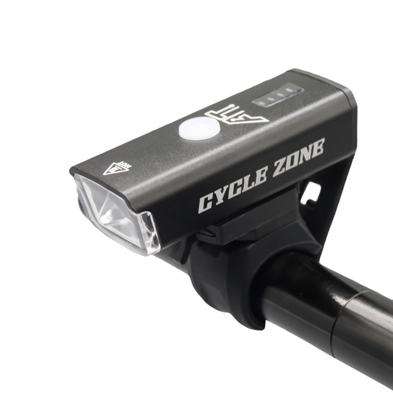 

Rechargeable Bike Front and Back Lights with LED Display Portable Durable Waterproof Adjustable Easy to Install for Bike YA88