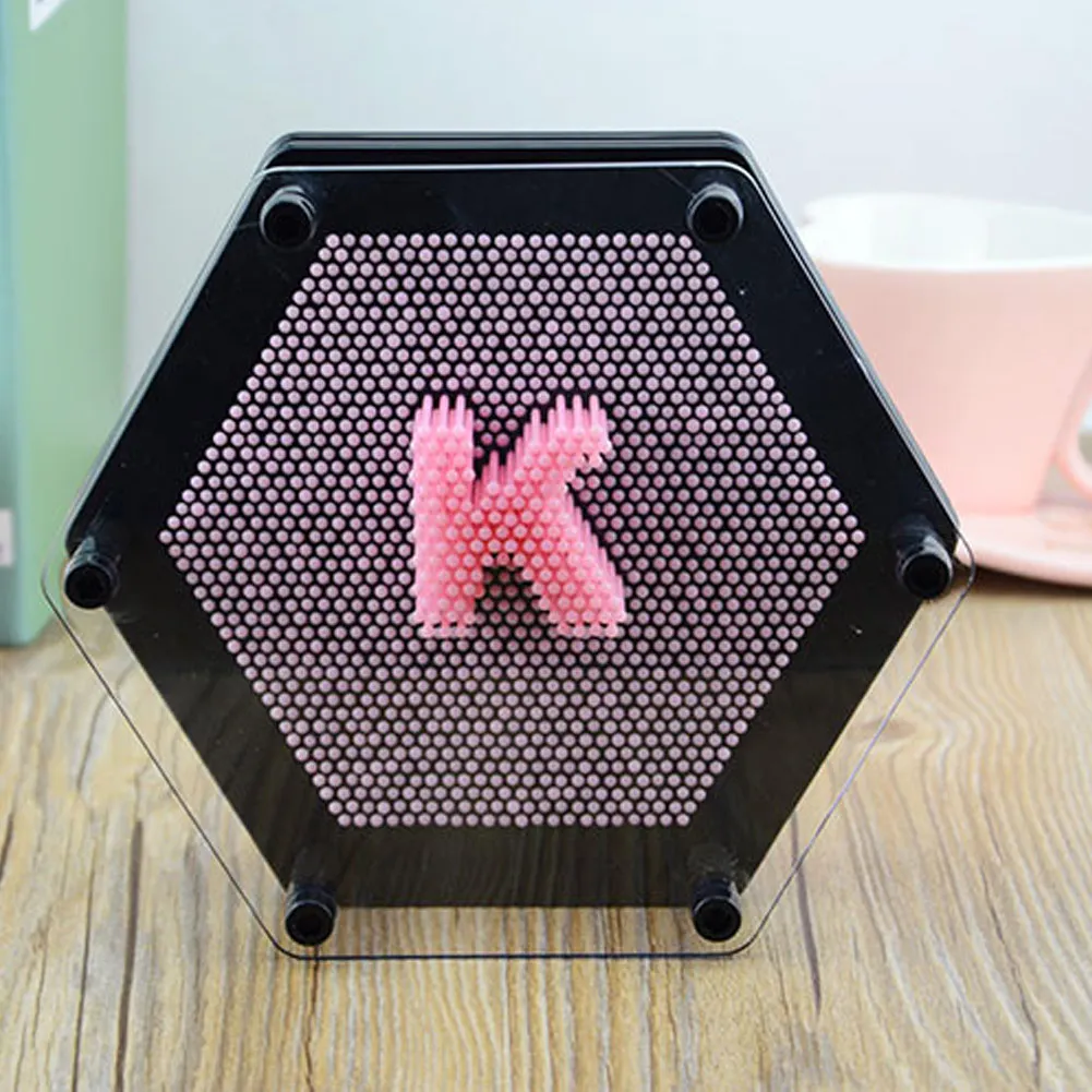Тёмно-синий 3D штифт скульптура печать в форме копии иглы резьба Shoumo красочные лицо Пальмовая модель подарки булавка искусство пластиковые игрушки для детей и взрослых - Цвет: Тёмно-синий