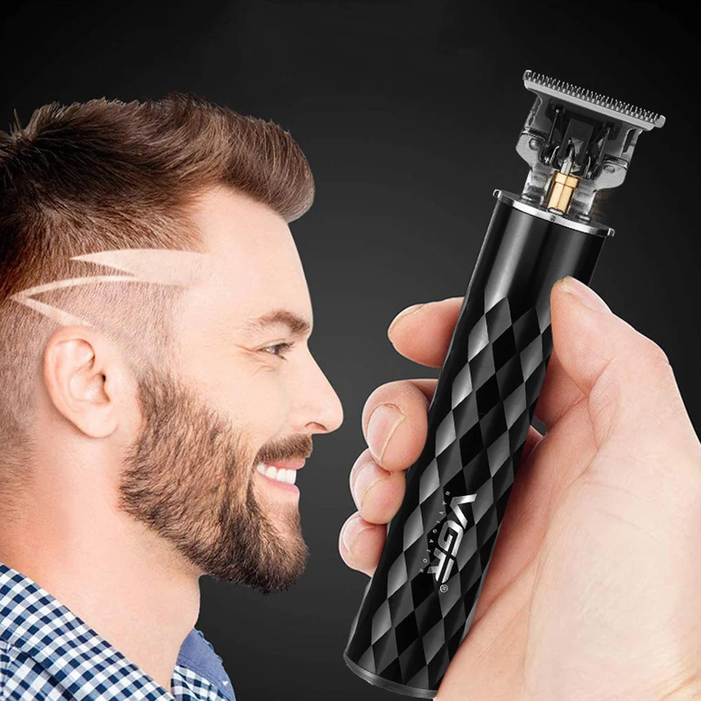 

Men Hair Clipper USB Electric Hair Clipper Rechargeable Low Noise Oil Head Engraving Shears Clippers Electric Hair Trimmer