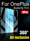 9R Гидрогелевая пленка Бабочка для OnePlus 9RT 10Pro защита экрана One Plus 8Pro 1 + 8T 7Pro полное покрытие Передняя Задняя камера Мягкая
