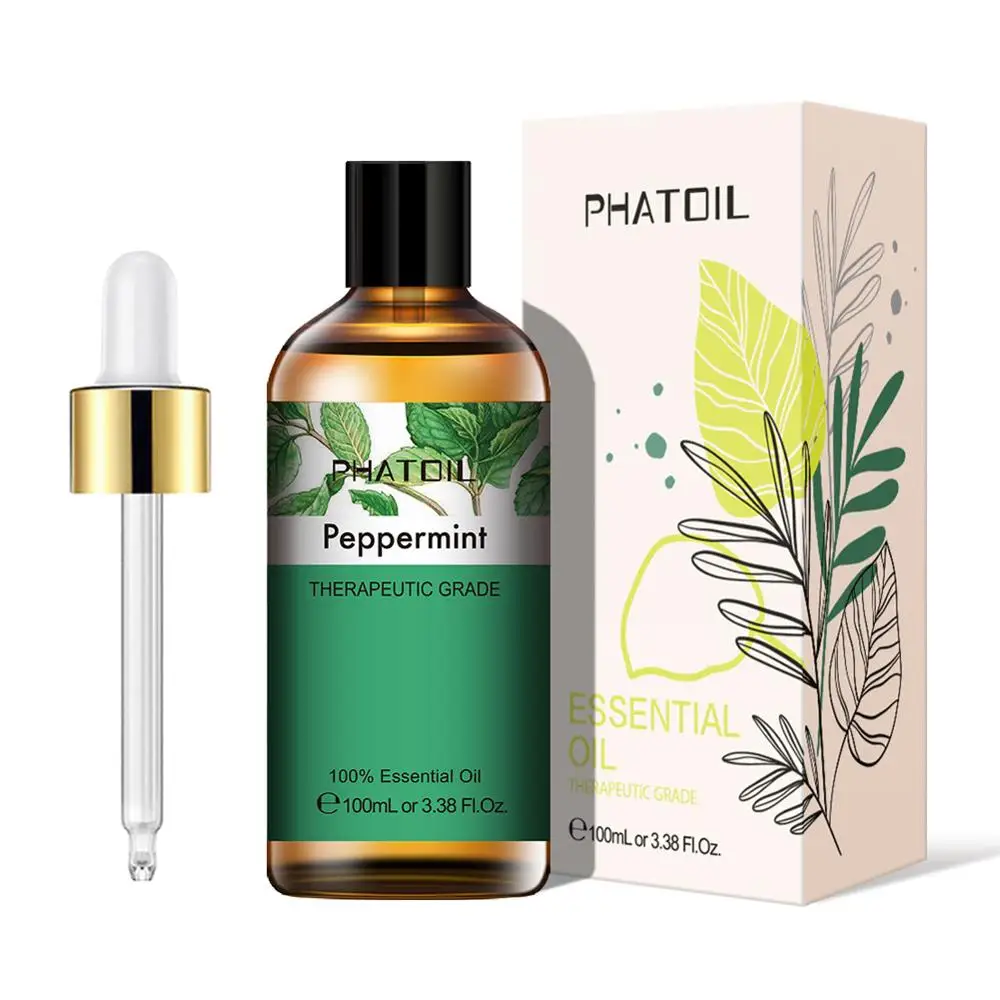 PHATOIL 10 мл 30 100 мятный лаванда Жасмин эвкалипта эфирное масло ванили репеллент
