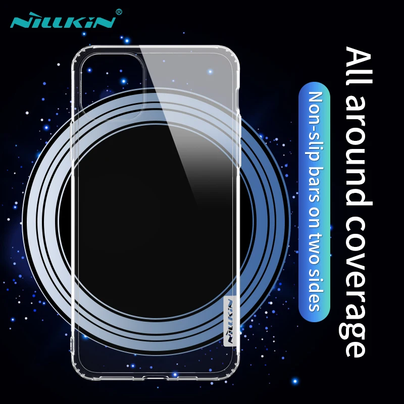 Чехол Nillkin для iPhone 11 Xr 8 7 мягкий силиконовый прозрачный чехол 0 6 мм Pro Max Xs X 6S Plus 5s SE