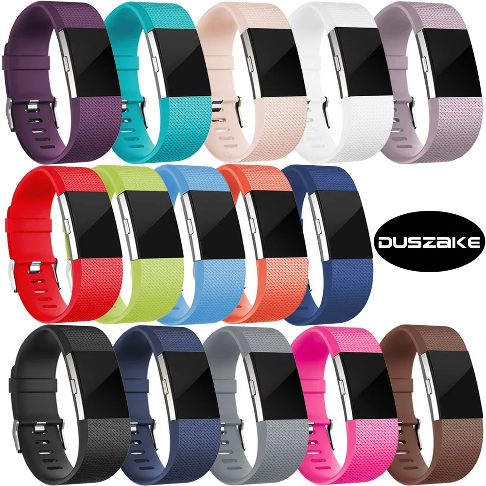 DUSZAKE Аксессуары для браслета FitBit Charge 2 запасной браслет ремешок