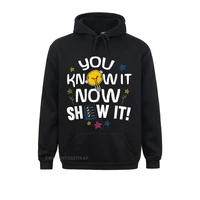 motivation test day testing shirts for women teachers hooded pullover youth prevailing printed on hoodies fashionable hoods