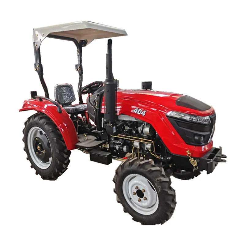 Четырехколесный мини-фермерский трактор 40hp нового дизайна |