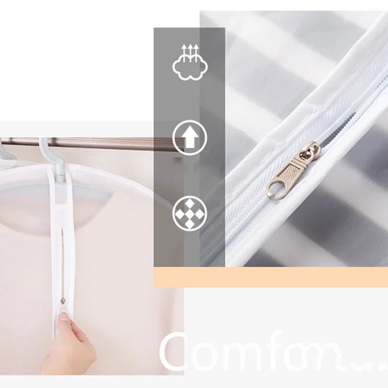 12 шт./компл. мультфильм печатных чехол для одежды защиты от пыли 3 пальто больших