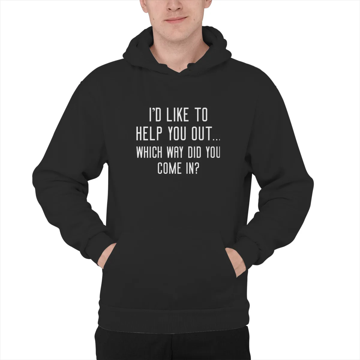 

Men's Hoodie Help You OutPrint Funny Couples Matching long Sleeve Spring Mens Clothes 41140