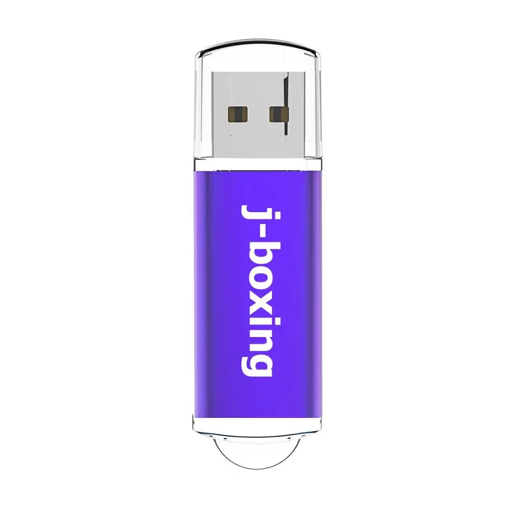 Фиолетовый J-бокс, мультиколор, USB флеш-накопитель, 64 ГБ, 32 ГБ, 16 ГБ, 8 ГБ, 4 Гб, флешка, USB 2,0, карта памяти, Jump Drive, флешка для компьютера Mac - Цвет: Фиолетовый