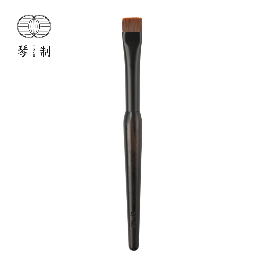QINZHI Профессиональная Кисть для макияжа Z333 кисть подводки бровей с плоским верхом