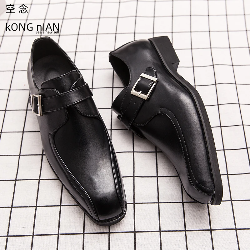 

Брендовая модная обувь, мужские туфли, мокасины из крокодиловой кожи, черные туфли с острым носком, Свадебная обувь для мужчин