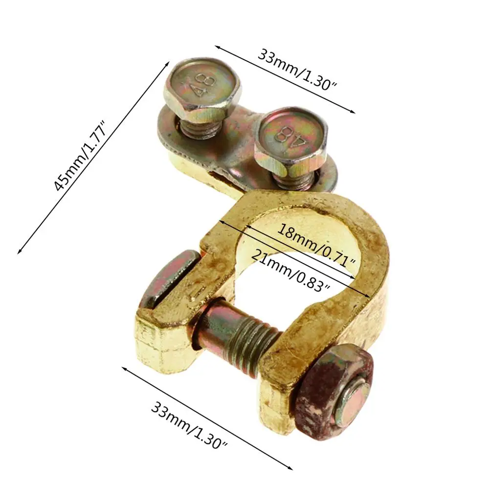 2 шт. зажимы для автомобильных аккумуляторов|Аккумуляторы авто| |