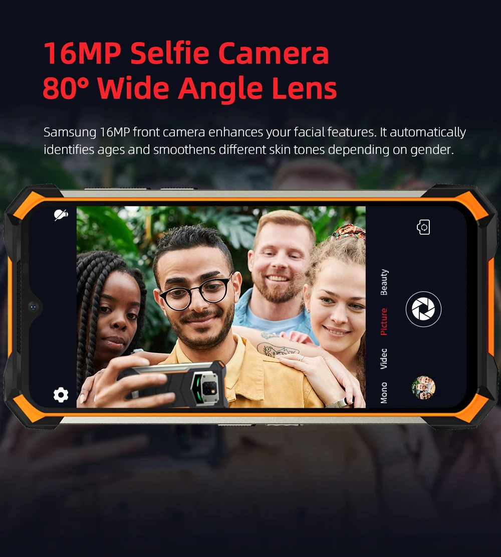 Смартфон DOOGEE S88 Pro прочный IP68/IP69K 10000 мАч Helio P70 восемь ядер 6 ГБ ОЗУ 128 Гб ПЗУ Android 10 |