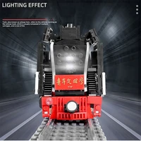 moc high tech city classic train assembled building block toys classical rc train app control toys for childrenchristmas gifts