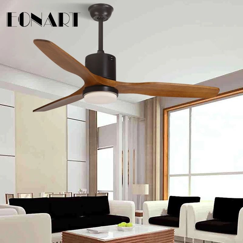 

Потолочный вентилятор, 52 дюйма, led, деревянный, светильник кой, декоративный потолочный вентилятор с пультом дистанционного управления, dc, д...