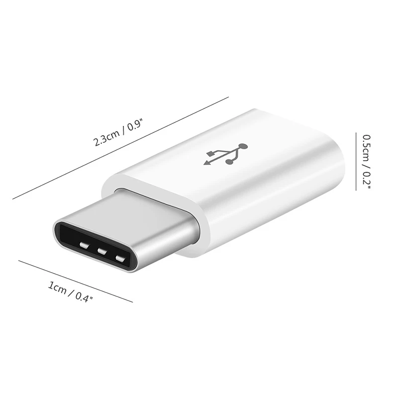 Адаптер мобильный телефон Micro USB к C разъем для Xiaomi Huawei 5/1 шт. | Мобильные телефоны и
