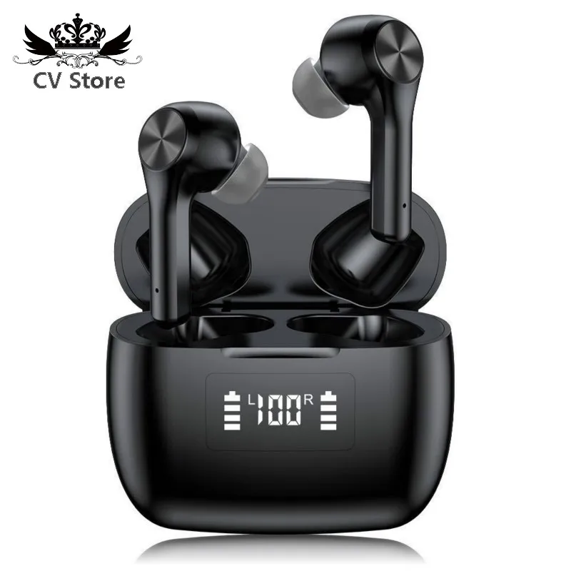 T9 Bluetooth 5 0 вкладыши Наушники сенсорный Siri Шум снижение Беспроводной наушники TWS