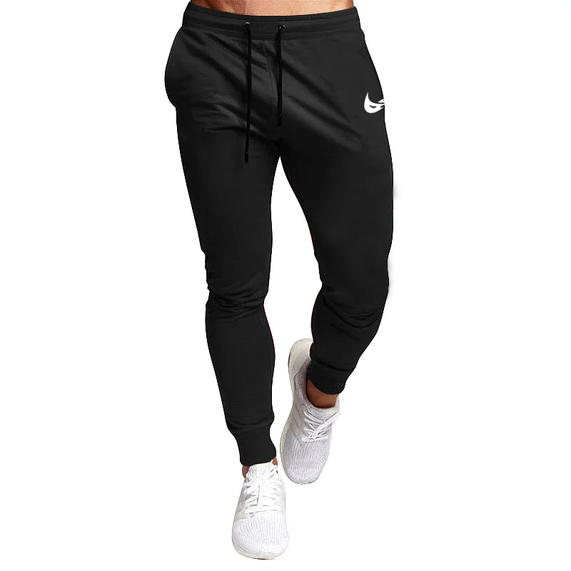 

Men's double-pocket overalls and lace-up pants, sportswear, suitable for jogging, gym, fitness and other sports pants