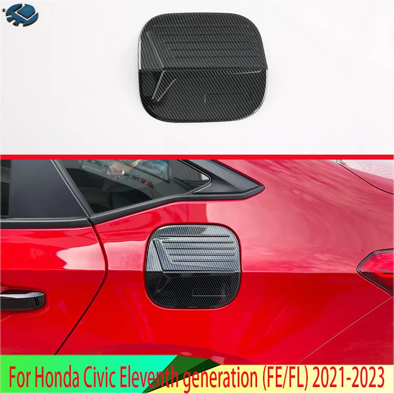 

Крышка топливного бака для Honda Civic 11 поколения (FE/FL) 2021-2023, защитная крышка для тюнинга автомобиля, защитная крышка для топливного бака