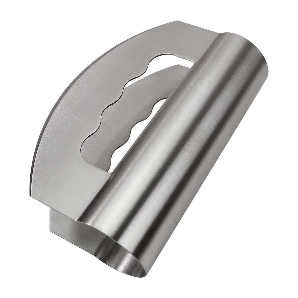 Нож из нержавеющей стали 6 дюймов для измельчения трав пиццы фруктов овощей салат